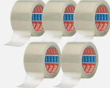 5 Rollen Tesa Klebeband 64014 transparent /Klar mit je 66 meter x 5 cm