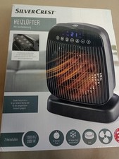 SILVERCREST® Heizlüfter SHLF2000 E4, LCD, Fernbedienung, Schwarz Top Zustand