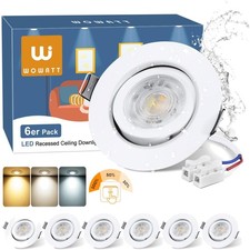 6er LED Spots 3 Stufen