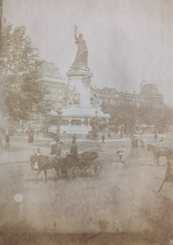 Original foto 1899 antik paris - foto,