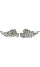 Vintage Chic Stil Engelsflügel Wandskulpturen –Einzigartige Weihnachtsdekoration