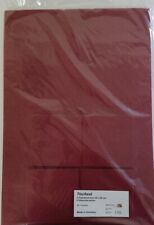 FILZ 4 Tischset Platzdeckchen Platzset, weinrot, 44x30 cm mit 4 Glas-Untersetzer