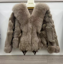 Echte fuchspelz jacke - jacke, damen