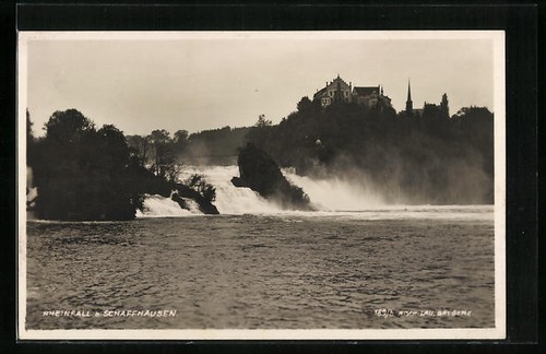 Ansichtskarte schaffhausen - ansichtskarte,