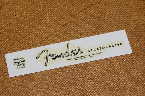 Fender strat 1960 - strat, 1960-61'