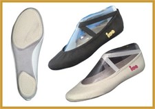 IWA Gymnastikschuh Turnschuh Schläppchen Schwebebalken Mod. 302, Gr. 25-43