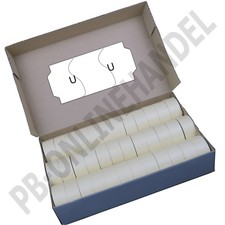 SATO-Etiketten 26x12mm weiss mit 3-fach Sicherheitsschnitt für Sato Samark 26 