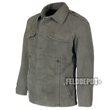 Leo Köhler Feldjacke Field Jacket stonewashed oliv Bundeswehr Moleskin