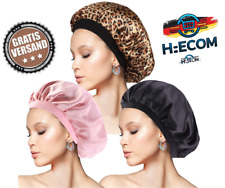 3 Stück Seidenhaube zum Schlafen, Schlafhaube Seide Elastizität Satin Haarhaube