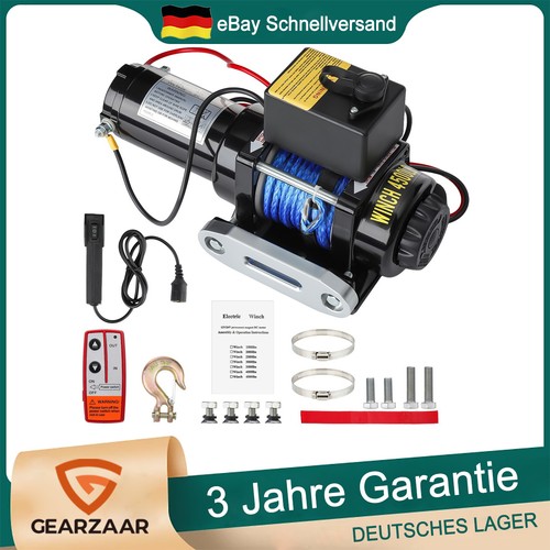 Elektrische seilwinde 4500lbs - elektrische,
