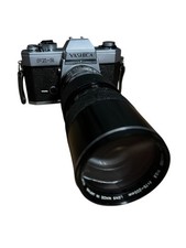 YASHICA FX-2 Analog Spiegelreflex Kamera / Objektiv Soligor Auto Zoom Macro 