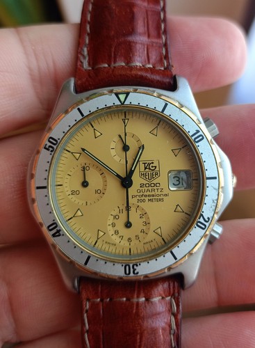 Rare vintage tag heuer - heuer, 2000