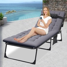 Sonnenliege klappbar Alu