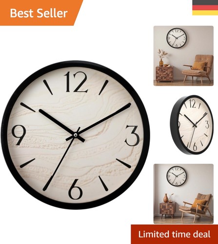 Schwarze wanduhr - schwarze, im