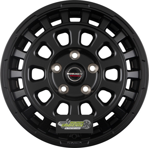 Borbet cw7 black matt 7x17 - borbet,
