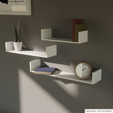 3er Set Wandregal Schweberegal