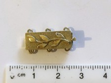 Decorative Real Gold 14k Three