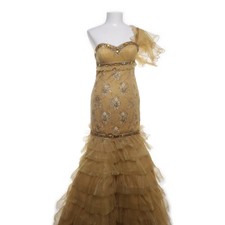 Lady Style, Abendkleid, Größe: 38, Gelb, Spitze, Damen #0xR