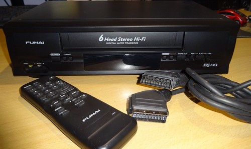 Vhs videorecorder funai - videorecorder,