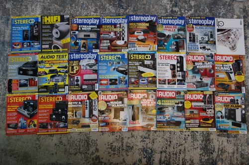 24x hifi zeitschriften aus - hifi-zeitschriften,