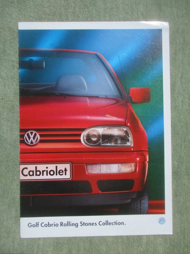 Golf iii cabrio - vw, rolling