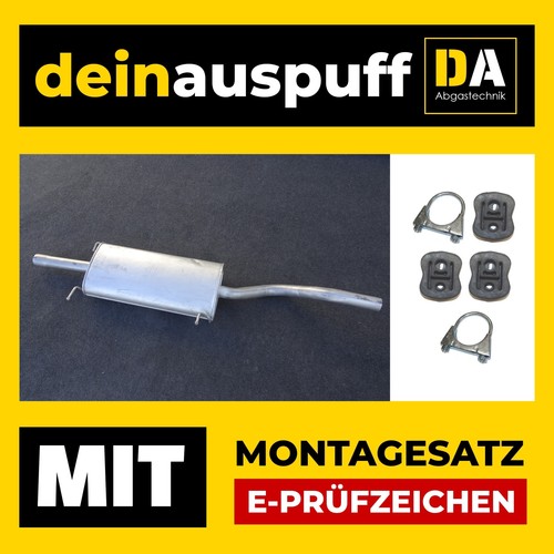 Mittelschalldämpfer für