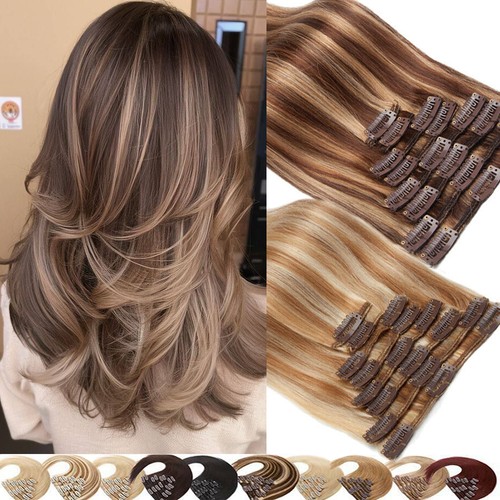 100 remy echthaar clip in - remy,