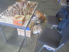 Tischmeter Figuren Börse Herne 7.12.25 Timpo Elastolin 1/72 Soldaten Airfix 1/32