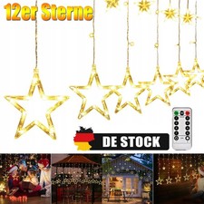 Sterne Deko Innen LED Vorhang
