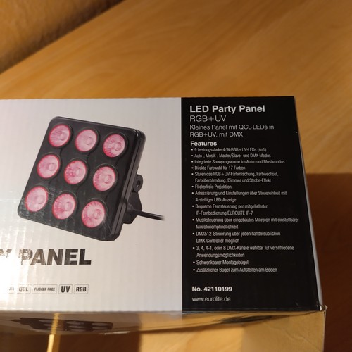Eurolite led party - eurolite, panel