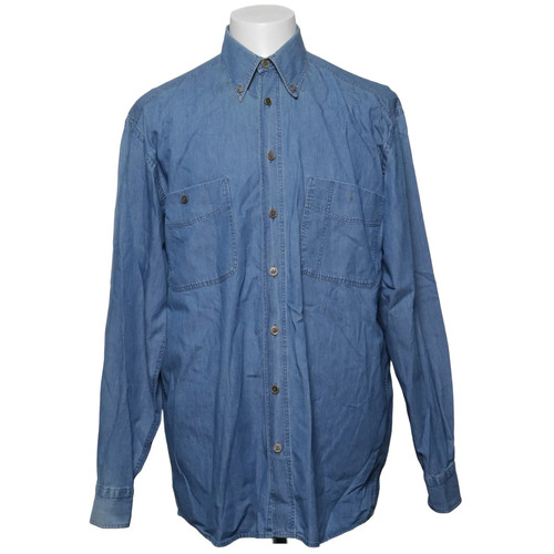 Blue indigo jeanshemd - blue, indigo,