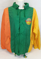 NAF NAF® Regenjacke Windbreaker Bunt Vintage 1993 90er Gr.: l-XL  Int. Shipp.