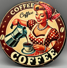 Blechschild-"Coffee"Für