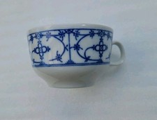 1 Kaffeetasse Bareuther, Indisch blau/ Strohblume,  Keine Chips