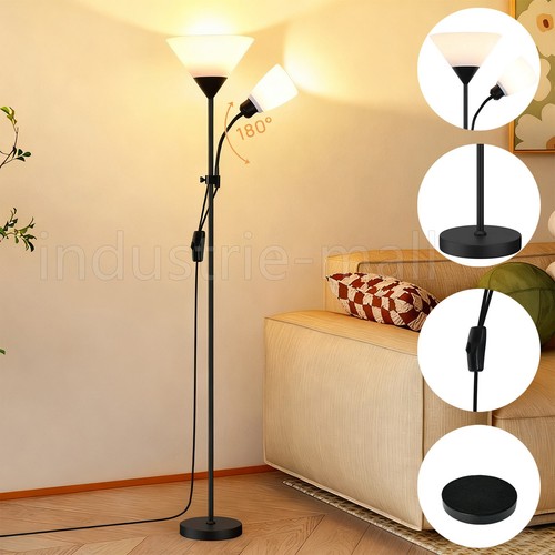 E27 stehleuchte led stehlampe - e27,