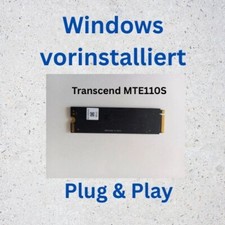 SSD Festplatte Transcend MTE110S Nvme windows vorinstalliert
