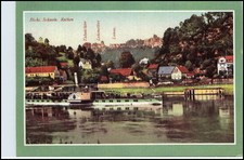 DDR Postkarte Sachsen RATHEN