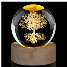 Glas kristallkugel - 3d,