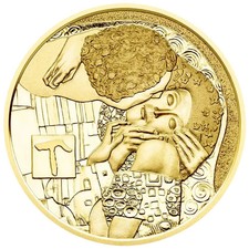 Goldmünze Der Kuss (5.) Klimt