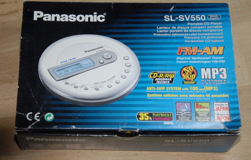 Panasonic sv550 tragbarer - panasonic, sl-sv550