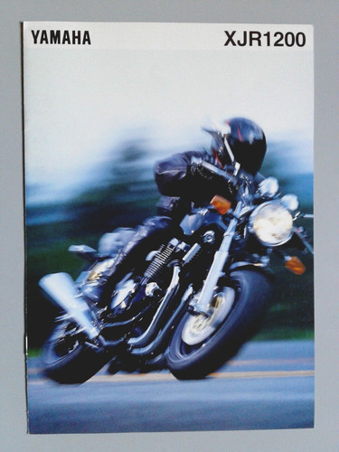 Yamaha xjr 1200 prospekt 1995 - prospekt,