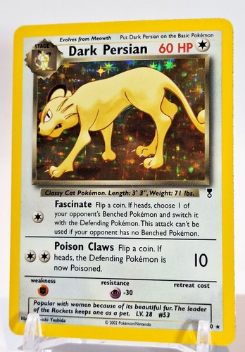 Pokemon karte dark persian - pokemon,