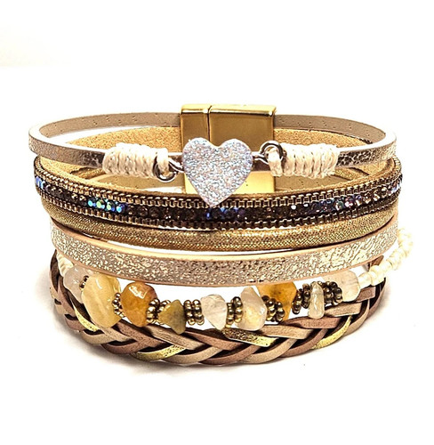 Multi strang armband - multi,