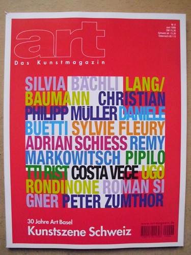 Zeitschrift art das - zeitschrift, „art