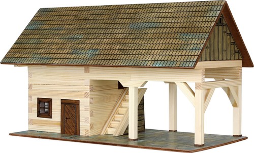 Modellbau set schuppen - modellbau-set, "schuppen"