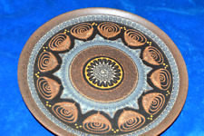 "KMK manuell"  Wandteller  Zierteller  Deko-Teller  Keramik  Durchm, 28,5 cm