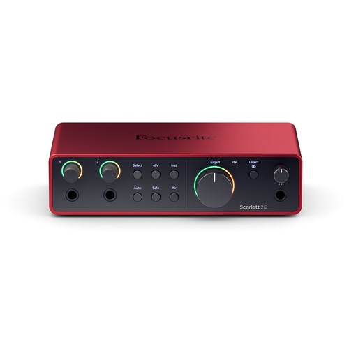 Focusrite scarlett 2i2 - scarlett, 4th