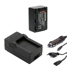 Akku + Ladegerät Set für Panasonic HC-V500M, HC-V100, HC-V500 M, HC-V-100