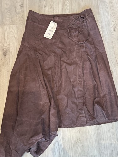 Rock midi wildleder zara - midi,