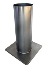 Massive Schornsteinverlängerung / Kaminverlängerung / Kaminerhöhung Edelstahl